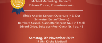 Nordlichter-Novemberkonzerte