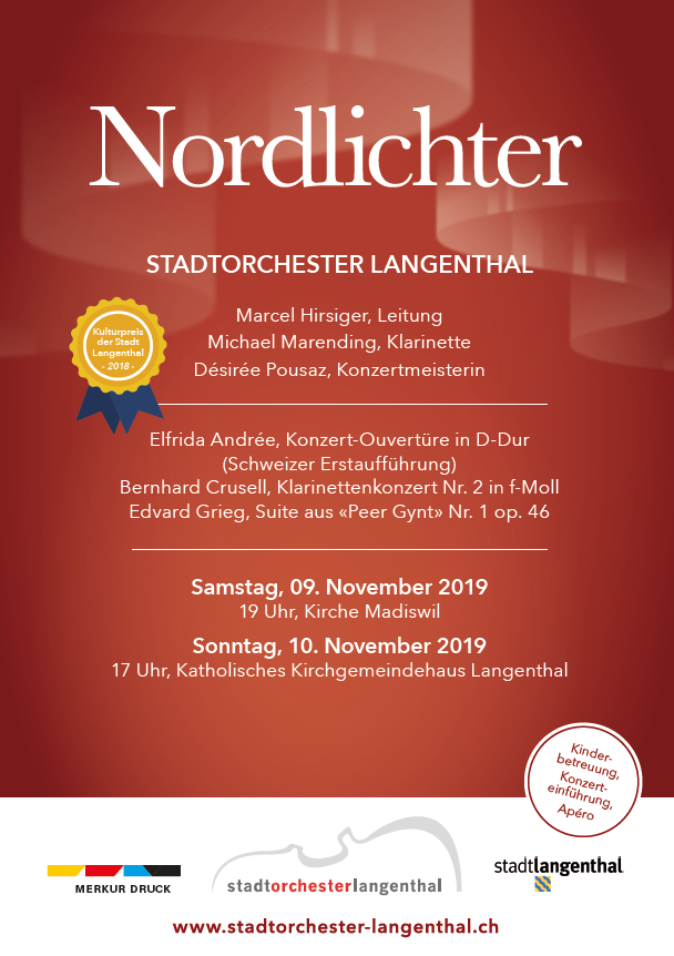 Konzerte November 2019 – „Nordlichter“